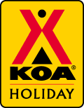 Virginia Beach KOA Holiday logo